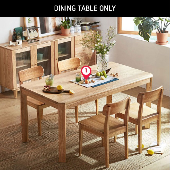 Kane Solid Wood Dining Table Mumu Living, Kane S Furniture Dining Room