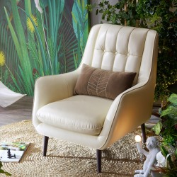 Zahara Leather Armchair