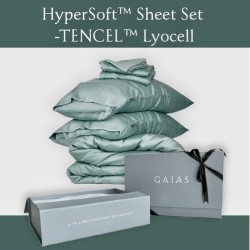 GAIAS HyperSoft™ Sheet Set – TENCEL™ Lyocell - With Quilt Cover