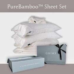 GAIAS PureBamboo™ Sheet Set - With Quilt Cover