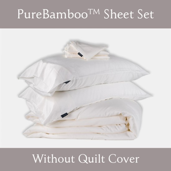 GAIAS PureBamboo™ Sheet Set - Without Quilt Cover