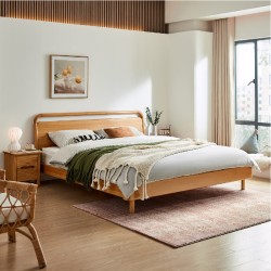 Masha Solid Wood Bed Frame
