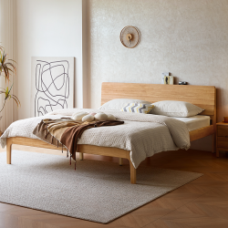 Fika Solid Wood Platform Bed Frame