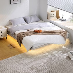Danielle Leathaire Floating Bed Frame 