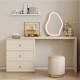Colette Dressing Set with Chest of 6 Drawers and Mirror
