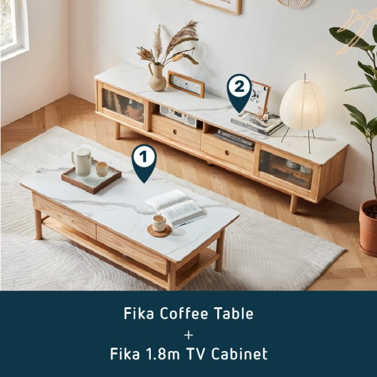 [BUNDLE] Fika Coffee Table + TV