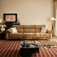 Lotte Chenille 3 Seaters Sofa (2.52m)