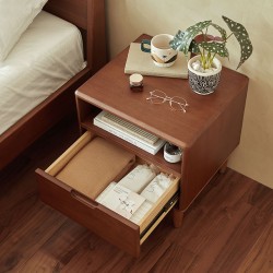 Arya Solid Wood Bedside Table