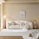 Frenchie Chenille 3 Seaters Sofa (2.46m)