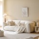 Frenchie Chenille 3 Seaters Sofa (2.46m)