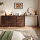 Lambert Dressing Table with Chest of 9 Drawers + Stool & Mirror Set