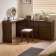 Lambert Dressing Table with Chest of 9 Drawers + Stool & Mirror Set