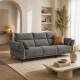 Moreno Leathaire 3 Seaters Sofa (2.24m) - Pet-Friendly