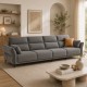 Moreno Leathaire 4 Seaters Sofa (2.84m) - Pet-Friendly