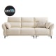 Moreno Leathaire 3 Seaters Sofa (2.24m) - Pet-Friendly