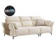 Moreno Leathaire 3 Seaters Sofa (2.24m) - Pet-Friendly