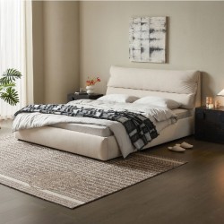 Manon Leathaire Bed Frame - C.Queen