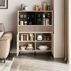 Kay Tall Display Cabinet - Mid (1.06m)