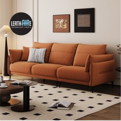 Terra Leathaire 3 Seaters Sofa (2.18m) - Pet Friendly