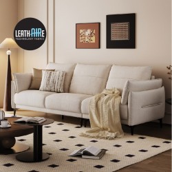Terra Leathaire 3 Seaters Sofa (2.18m) - Pet Friendly