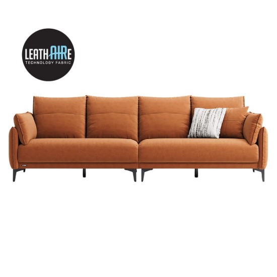 Terra Leathaire 4 Seaters Sofa (2.80m) - Pet Friendly