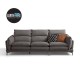 Clara Leathaire 4 Seaters Sofa (2.86m) - Pet Friendly