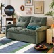Karen Washable Leathaire 2 Seaters Sofabed (1.55m) - Pet Friendly