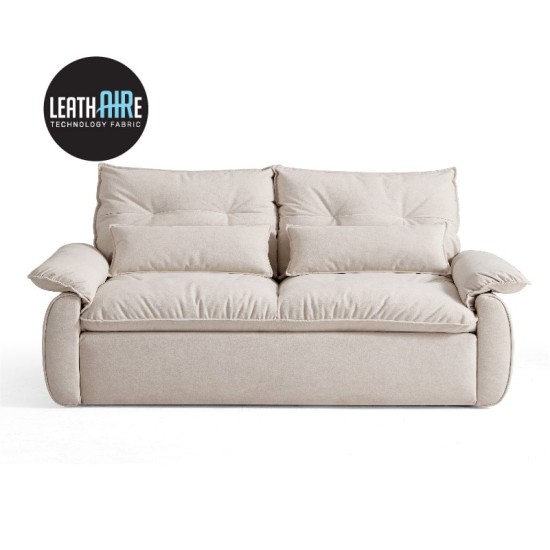 Karen Washable Leathaire 3 Seaters Sofabed (1.85m) - Pet Friendly
