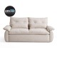 Karen Washable Leathaire 3 Seaters Sofabed (1.85m) - Pet Friendly