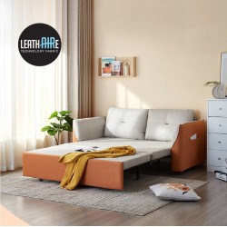 Mila Leathaire 2 Seaters Pull-out Sofabed (1.50m)