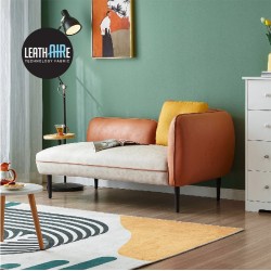 Minni Leathaire Space Saving Chaise with Side Table (1.50m)