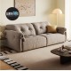 Fluff Leathaire 4 Seaters Sofa (2.90m) - Pet Friendly