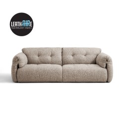 Fluff Leathaire 4 Seaters Sofa (2.90m) - Pet Friendly