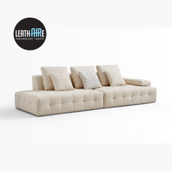 Lawrence Leathaire 4 Seaters Sofa (2.80m)  - Pet Friendly
