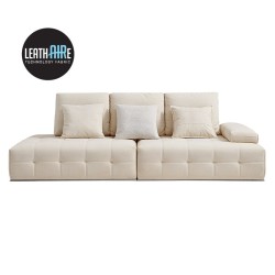 Lawrence Leathaire 3 Seaters Sofa (2.50m)  - Pet Friendly