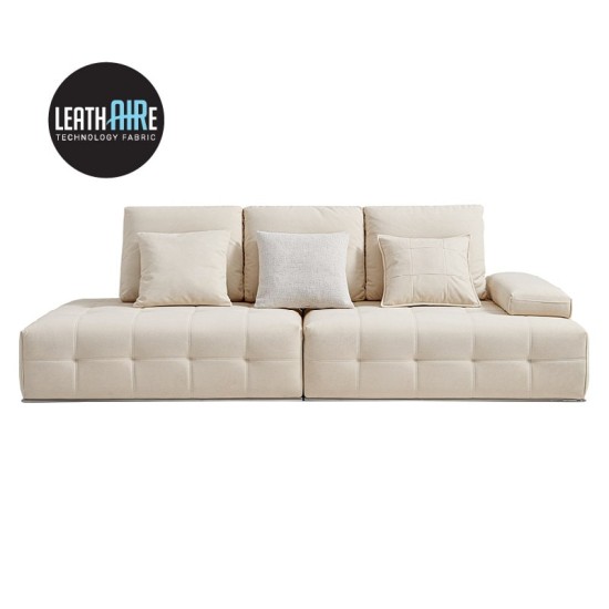 Lawrence Leathaire 3 Seaters Sofa (2.50m)  - Pet Friendly