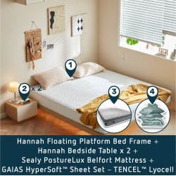 [BUNDLE] Sealy Belfort Bedroom Bundle - Hannah Set