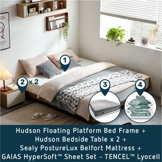 [BUNDLE] Sealy Belfort Bedroom Bundle - Hudson Set