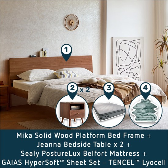 [BUNDLE] Sealy Belfort Bedroom Bundle - Mika Set