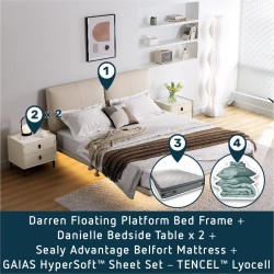 [BUNDLE] Sealy Belfort Bedroom Bundle - Darren Set
