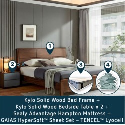 [BUNDLE] Sealy Hampton Bedroom Bundle - Kylo Set