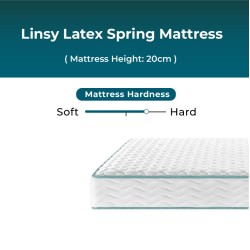 Linsy Latex Spring Mattress - H20cm