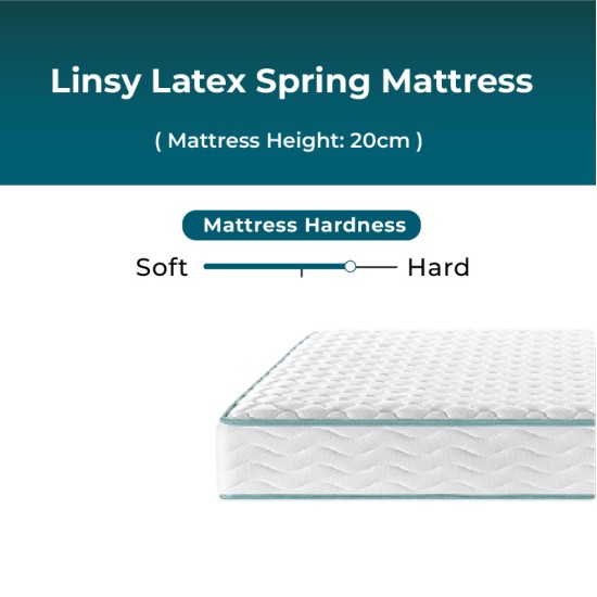 Linsy Latex Spring Mattress - H20cm