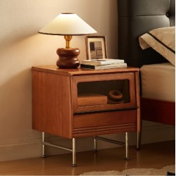 Agnes Retro Bedside Table
