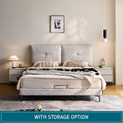 Envelope Washable Chenille Bed Frame 