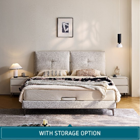 Envelope Washable Chenille Bed Frame 