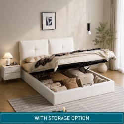 Envelope Washable Chenille Bed Frame 
