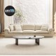 Eduard Leathaire 3 Seaters Sofa (2.85m)