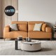 Maddox Leathaire 3 Seaters Sofa (2.20m)