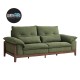 Fabio Washable Leathaire 3 Seaters Sofa (2.66m) - Pet-Friendly